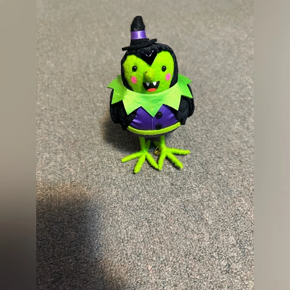 Target 2024 Hyde and Eek! Halloween Featherly Friends Fabric Bird Witch Spellma